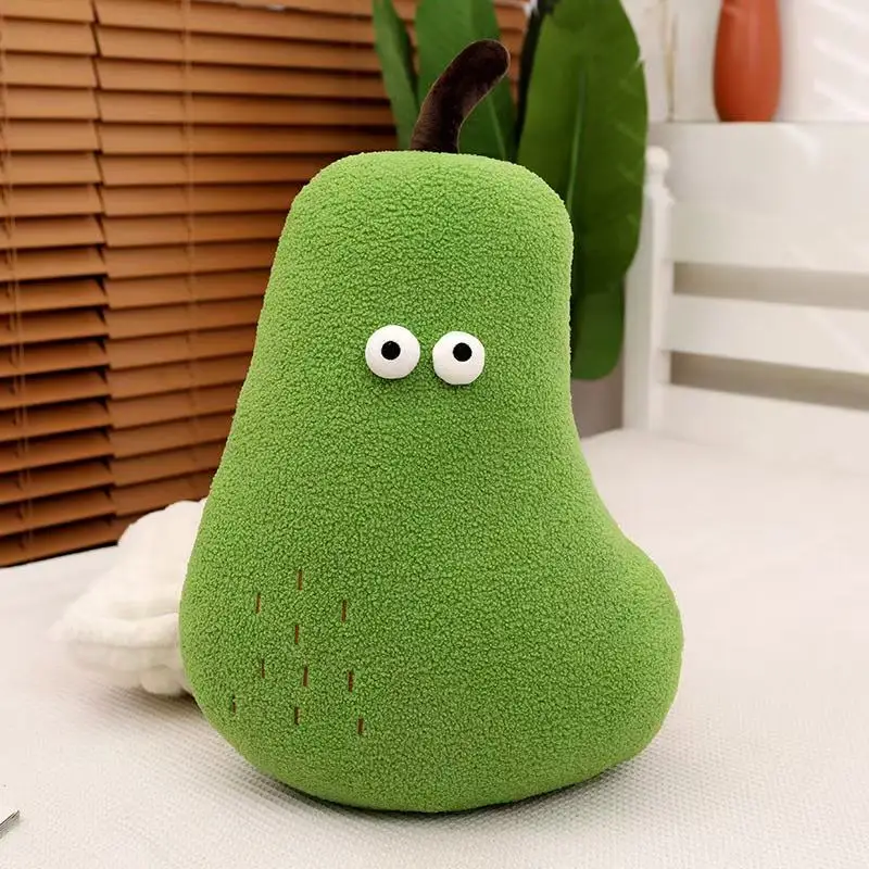 65cm symulowana gruszka lalka pluszowa zabawka ręcznie robiona lalka kreskówka Anime urocza poduszka poduszka dekoracja wnętrz prezent urodzinowy dla dzieci lalka
