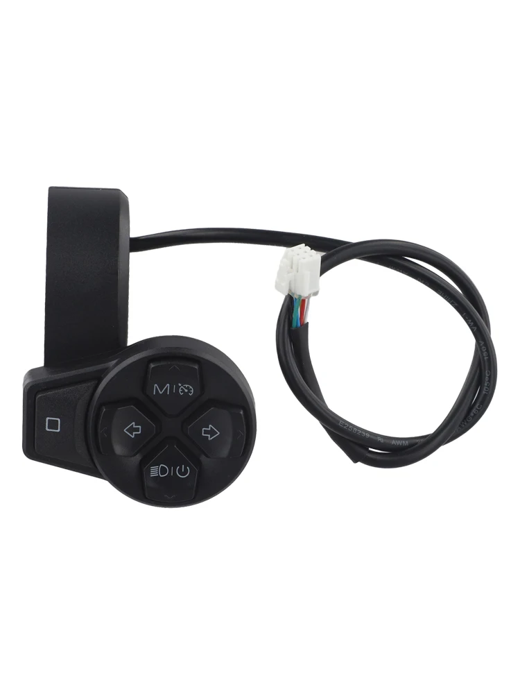 

Ручка переключателя указателя поворота для электрического скутера, поворотный комбинированный переключатель из АБС-пластика с кабелем 34 см для Ninebot ZT3/ZT3 Pro, аксессуар для скутера