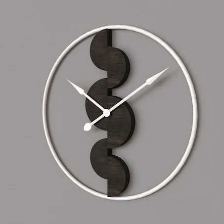 &c 60cm Large Modern Creative Iron Art Simple Design Bedroom Wall Hanging Clock Decoration Watch Wholesale Dropshipping DDP