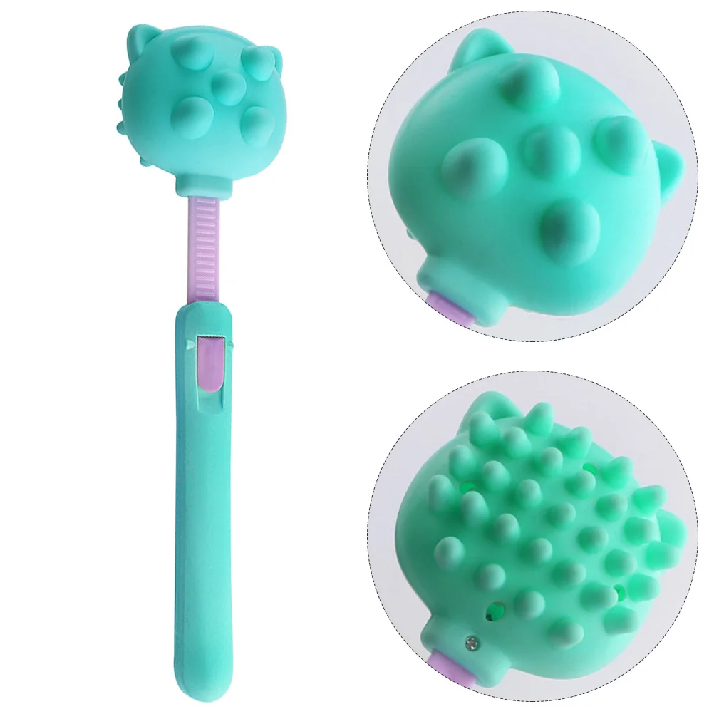 مطرقة تدليك محمولة مريحة بمقبض طويل مدلك الجسم للظهر والرقبة والكتف أداة استرخاء العضلات هدية التقاعد #3