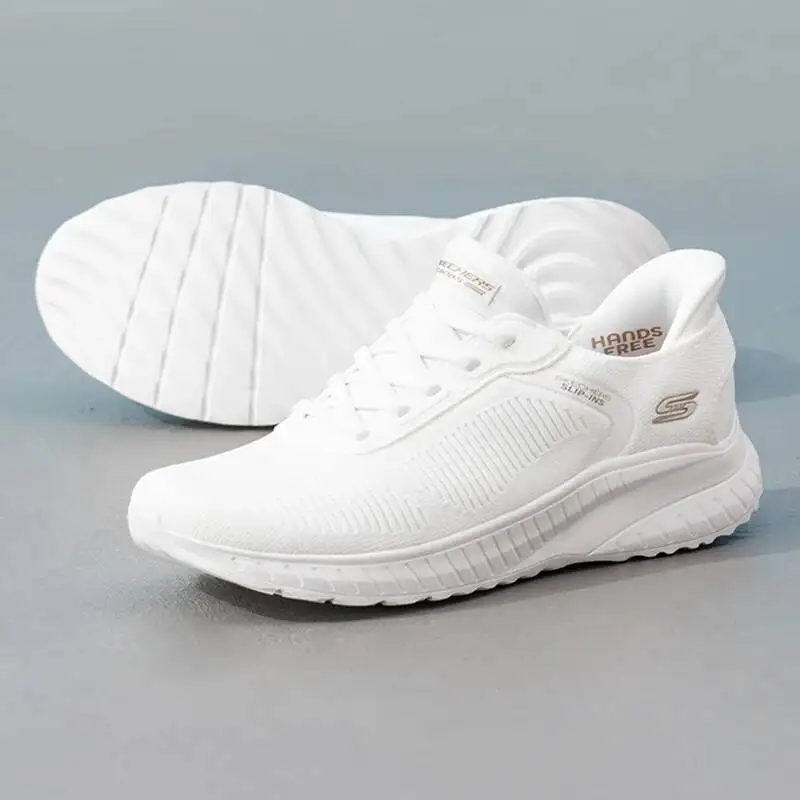 

Skechers Women's Sports Running Fitness Training Cushioning Wear-Resistant Lightweight Breathable Fashionable Shoes 117497-OFWT