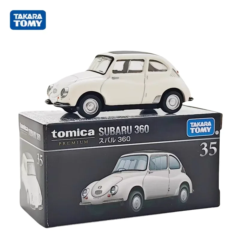 TAKARA TOMY TOMICA Subaru 360 modello di simulazione in lega, collezione di giocattoli decorativi per bambini, per regali di festa per bambini.