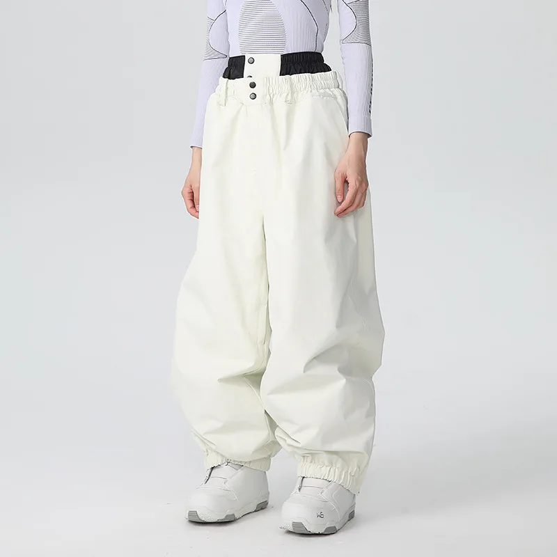 

New Wear Resistant Windproof Waterproof Male Female Ski Pant Winter Outdoor Snowboard Sport Warm Pants Women Skiing Trousers