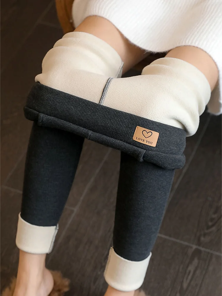 

Winter Leggings Warm Skinny Sexy Leggins Cashmere Tights Women High Elastic Super Thick Thermal Pants Velvet New Fleece