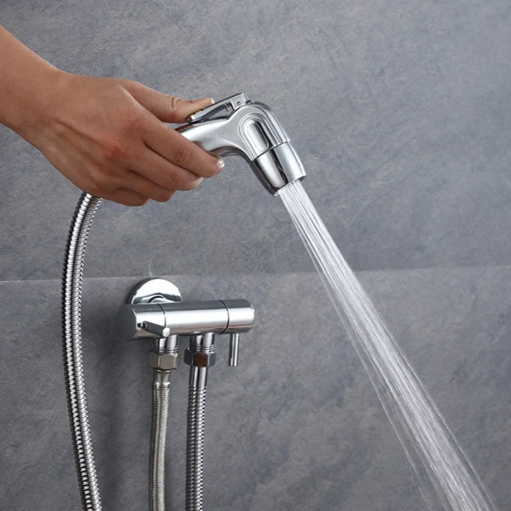 Handheld Toilet Bidet Sprayer Gun Holder Toilet Bidet Head Bathroom Hand Bidet Sprayer Self Cleaning Shower Head Bathroom Tools