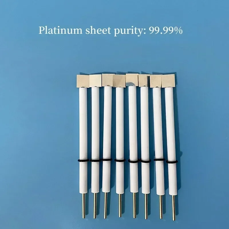 Pt210 platinum plate electrode 10X30X0.3mm high purity laboratory platinum working/auxiliary electrode can be invoiced