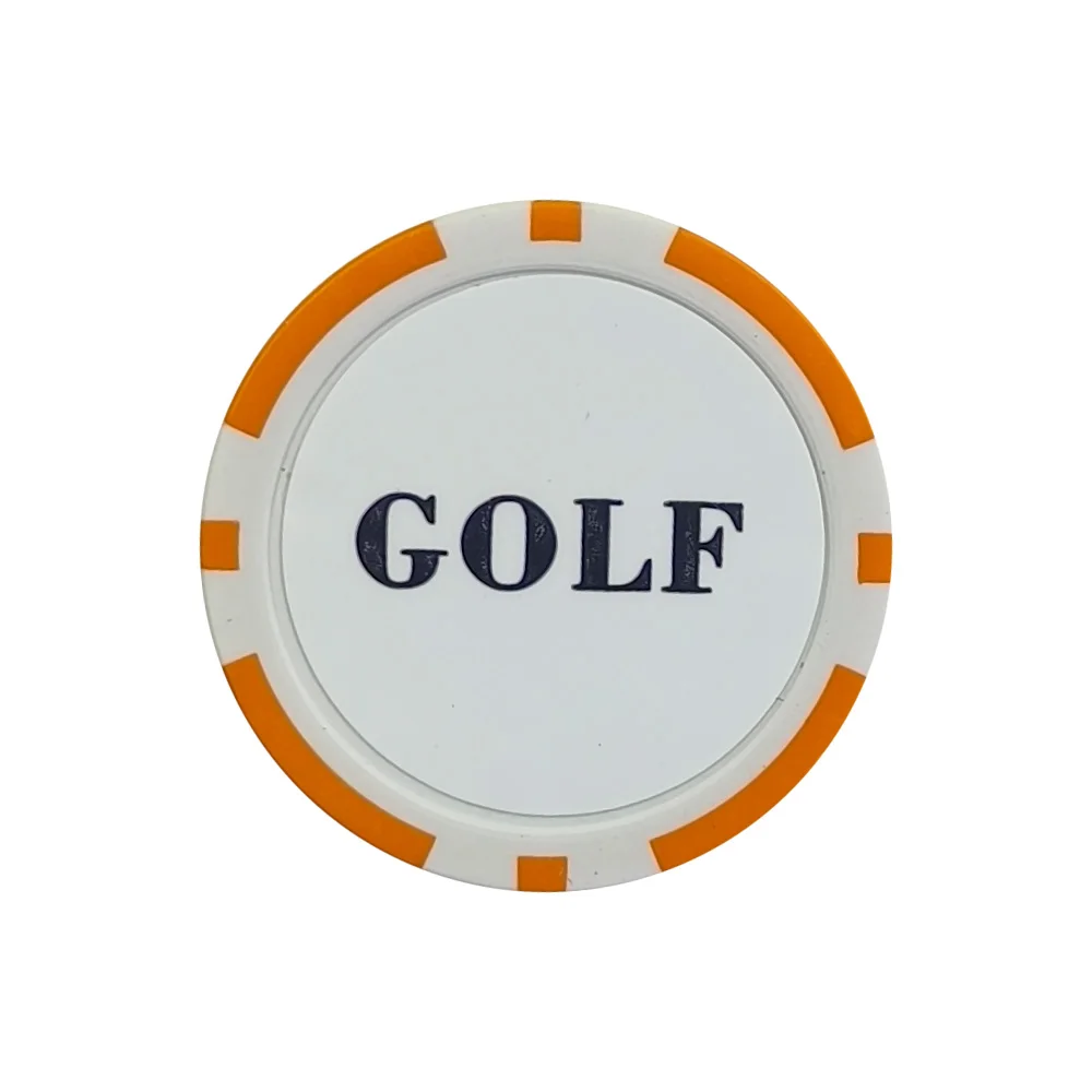 10Pcs Golf Ball Marker With Golf Hat Clip Tool 8 Colors Golf Marker Chips Outdoor Golf Accessories Game Gift 