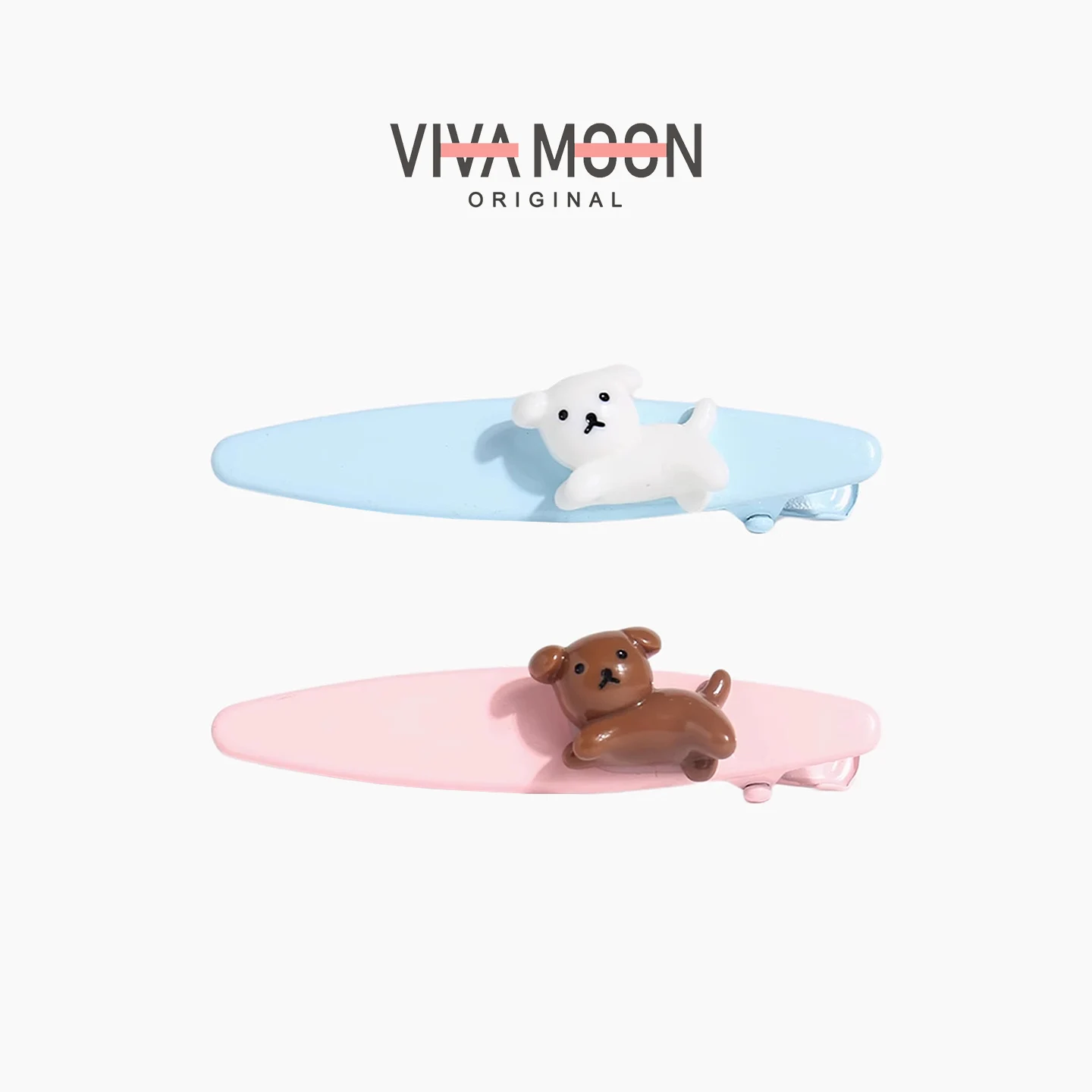 

Cute Cartoon Dog Side Hair Clip Sweet Girl Invisible Versatile Hair Accessories out Original Design VIVAMOON Summer 2025
