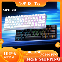 MCHOSE ACE60 Pro Magnetic Axis Mechanical Keyboard Gaming And Esports Desktop Computer Customized Wired Keyboard For Gamer Gift