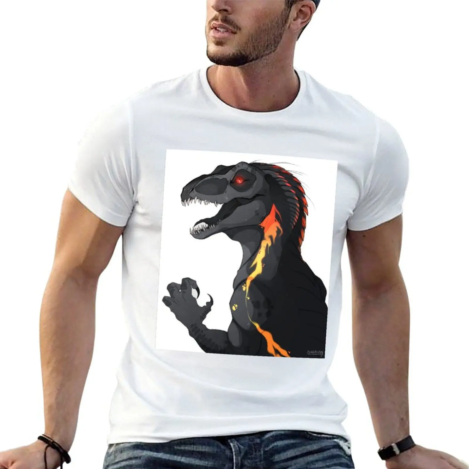 

t designer Indoraptor luxury humor shirt shirts T-Shirt t shirt dark man t funny man