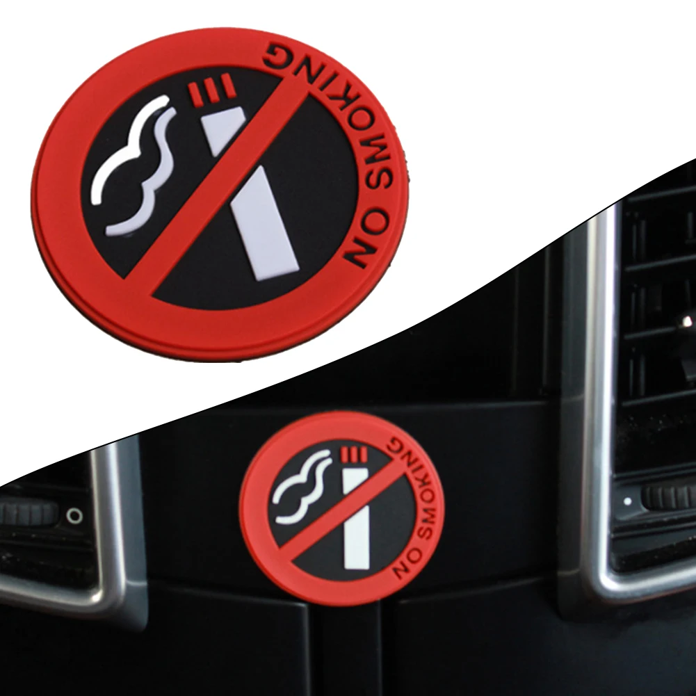 Adaptable To Applicative For Car Body Car Interior Signs Black Red White Car Interior Stickers Prevent Collision