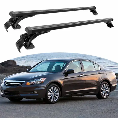 2PCS Crossbar Luggage Roof Rack Rails Aluminum Kayak Cross bars Fits for Honda Accord 2008-2012