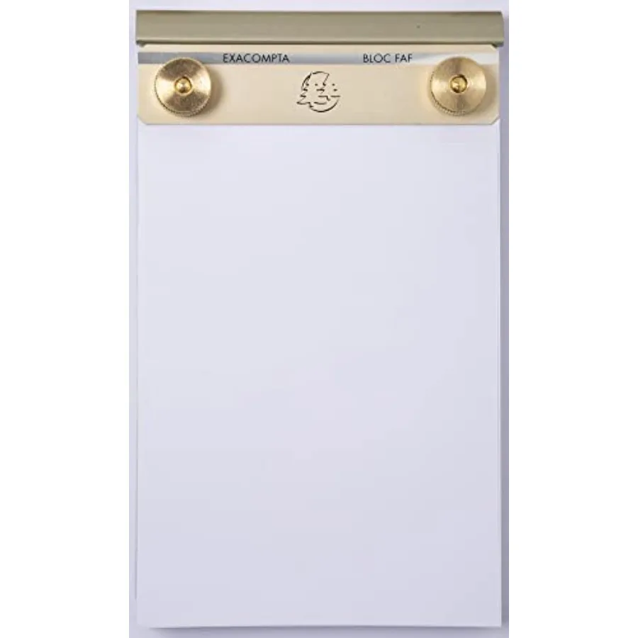 

Ref 12113E - FAF No.3-185 x 115mm in Size able with Recharge s Stable When Writing Non-Slip Feet - Plain Paper FSC-Certified Wh