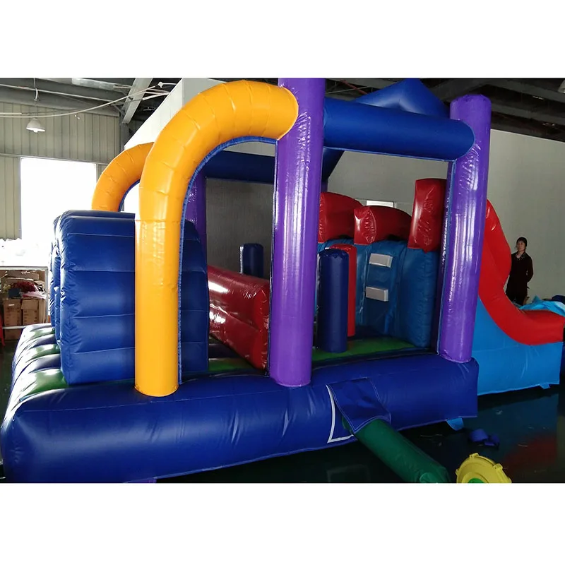 Outdoor Inflatable Obstacle Race Children's Recreation Facilities Equipment