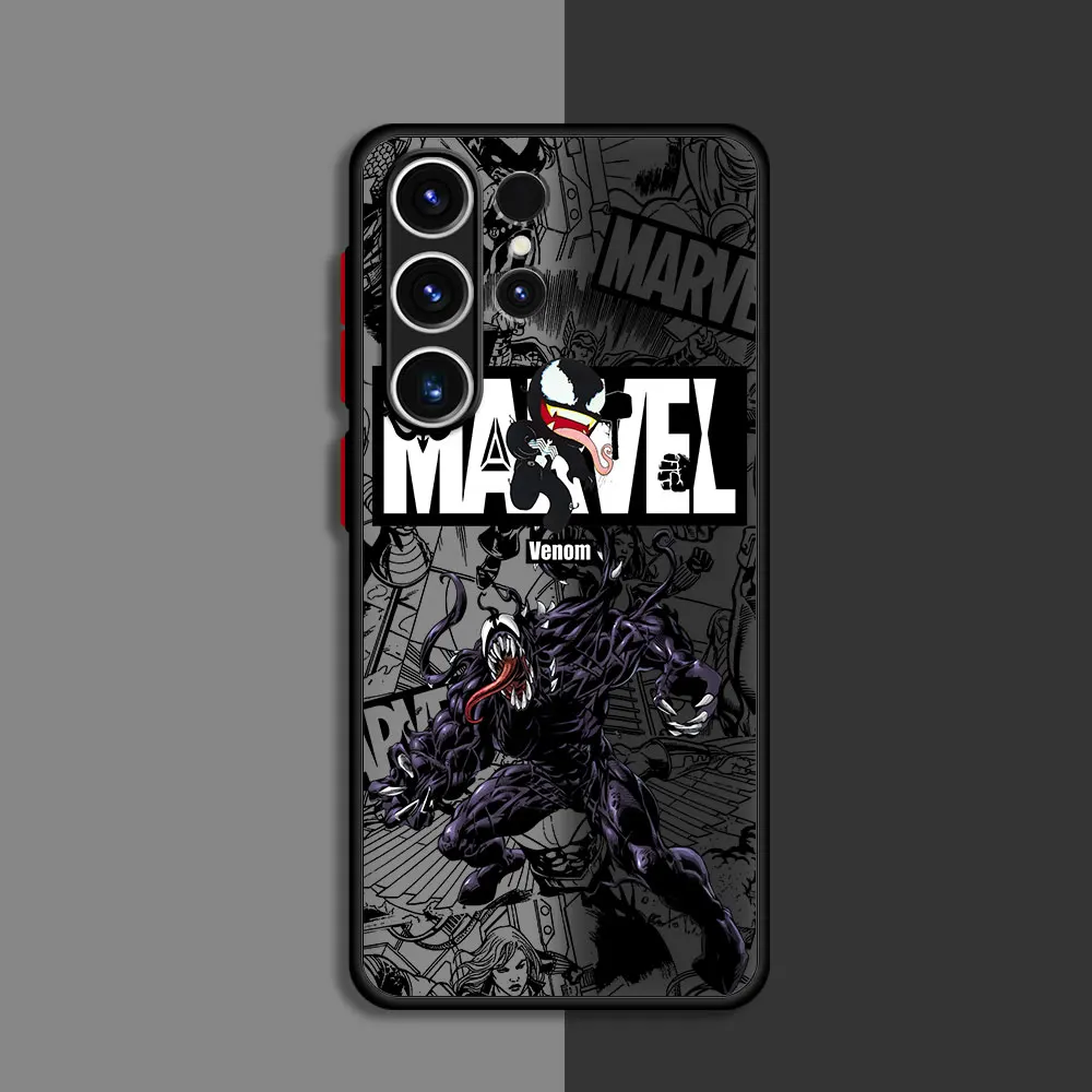 Soft TPU Case for Samsung Galaxy S10 Plus S24 Plus S21 S9 S23 FE S20 FE S23 Ultra S22 S21 Plus Cover Marvel Iron Spider Man