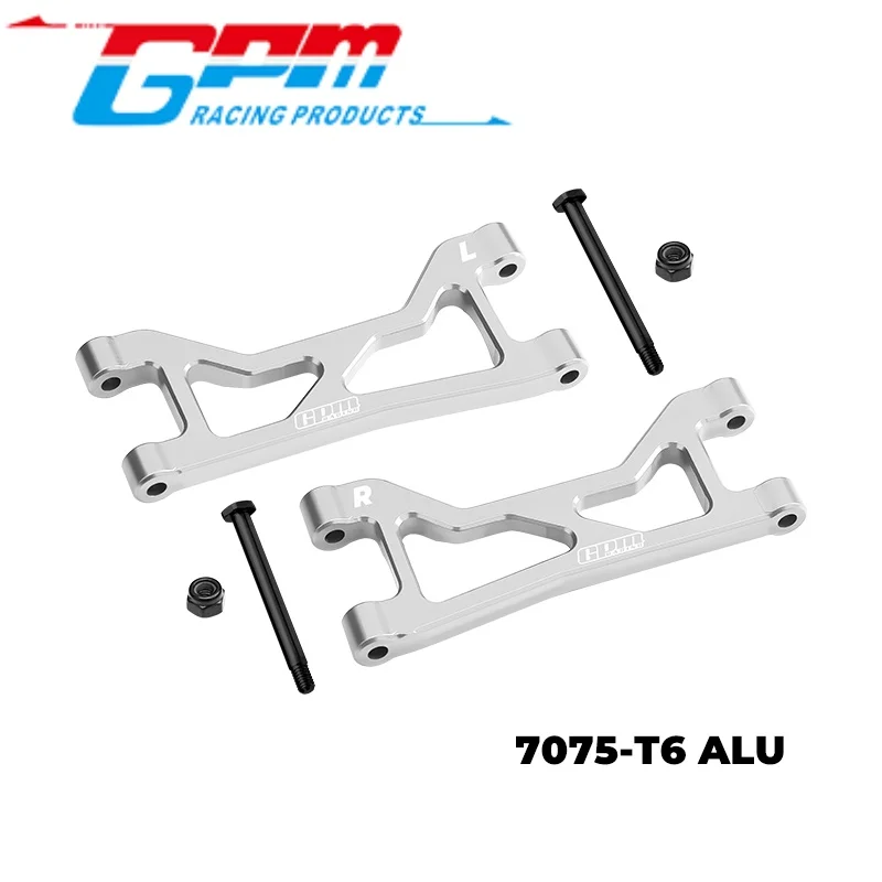 Bracci di sospensione superiori posteriori in lega GPM XRTM057 7075 per aggiornamento RC TRAXXAS MINI XRT VXL 3S