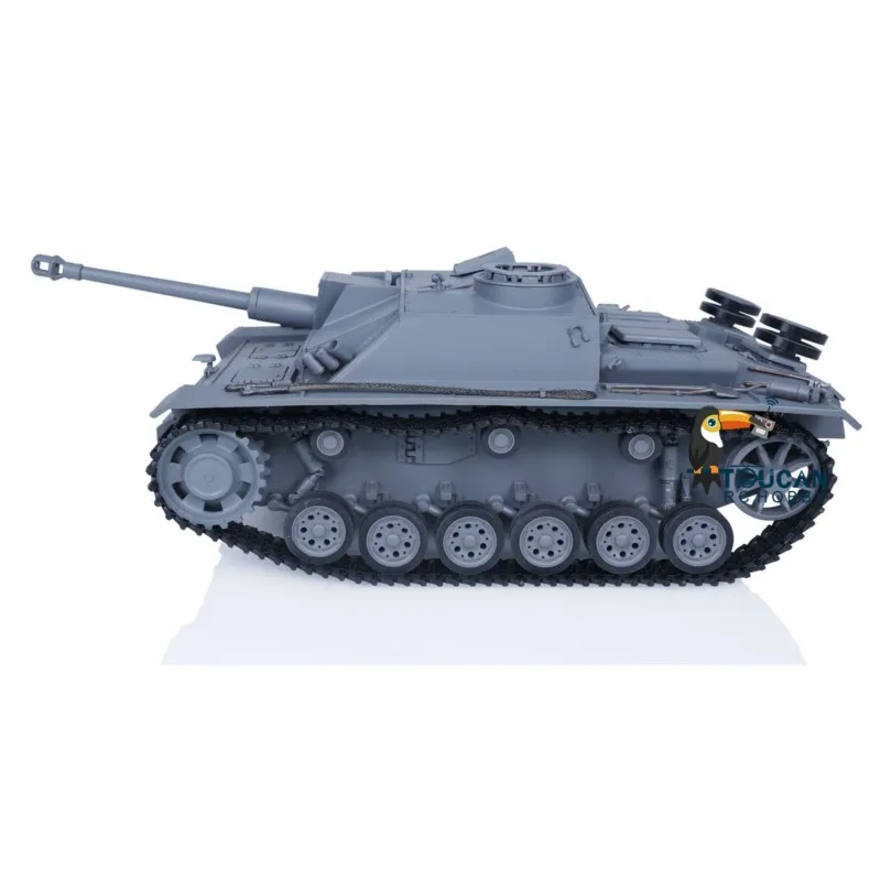 마토 메탈 1/16 스케일 RTR RC 탱크 그레이 독일 스투그 3형 적외선 버전 1226 4채널 2.4GHz RC 모델 TH00669-SMT8