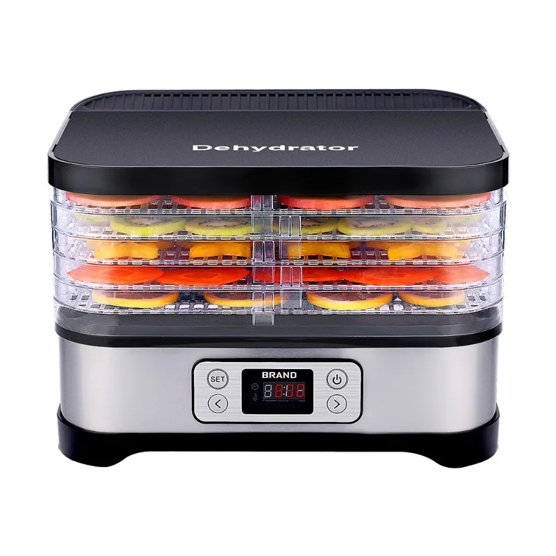 Household fruit dryer Stainless steel fruit dryer Vegetable dehydrator Pet snack fruit dryer Fully automatic
