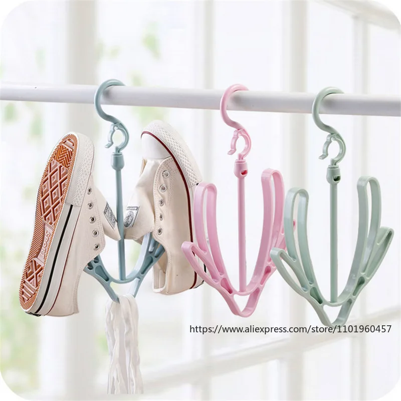 Plain Windproof Shoe Rack, Sun Drying Rack, Balcony Shoe Drying Rack, Shoe Hanging Hanger Hook