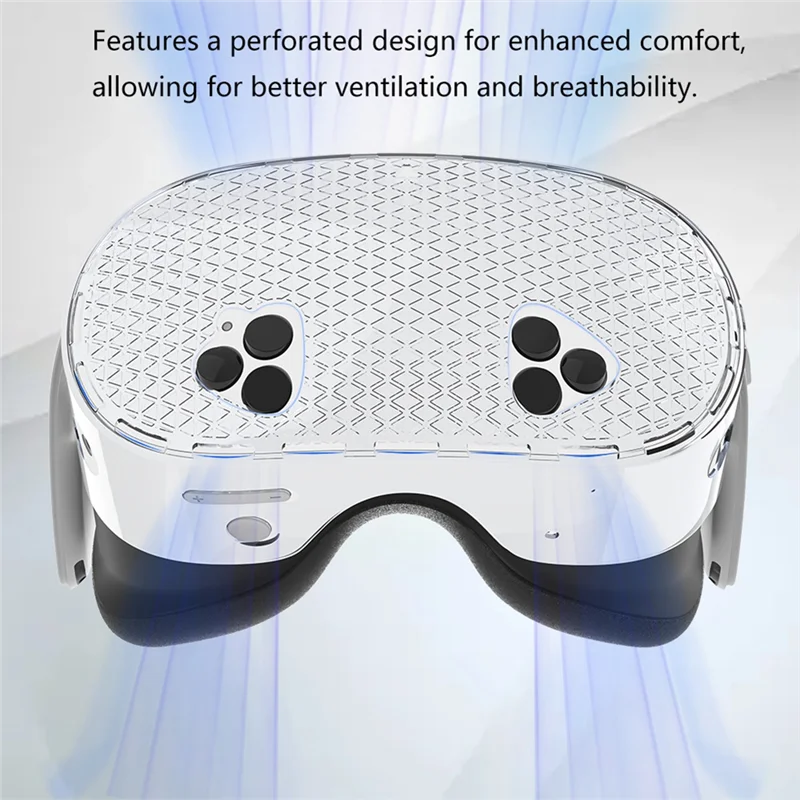 For Meta Quest3s VR Headset Silicone Protective Cover Scratch And Drop Resistant Full Cover Case VR Accessories