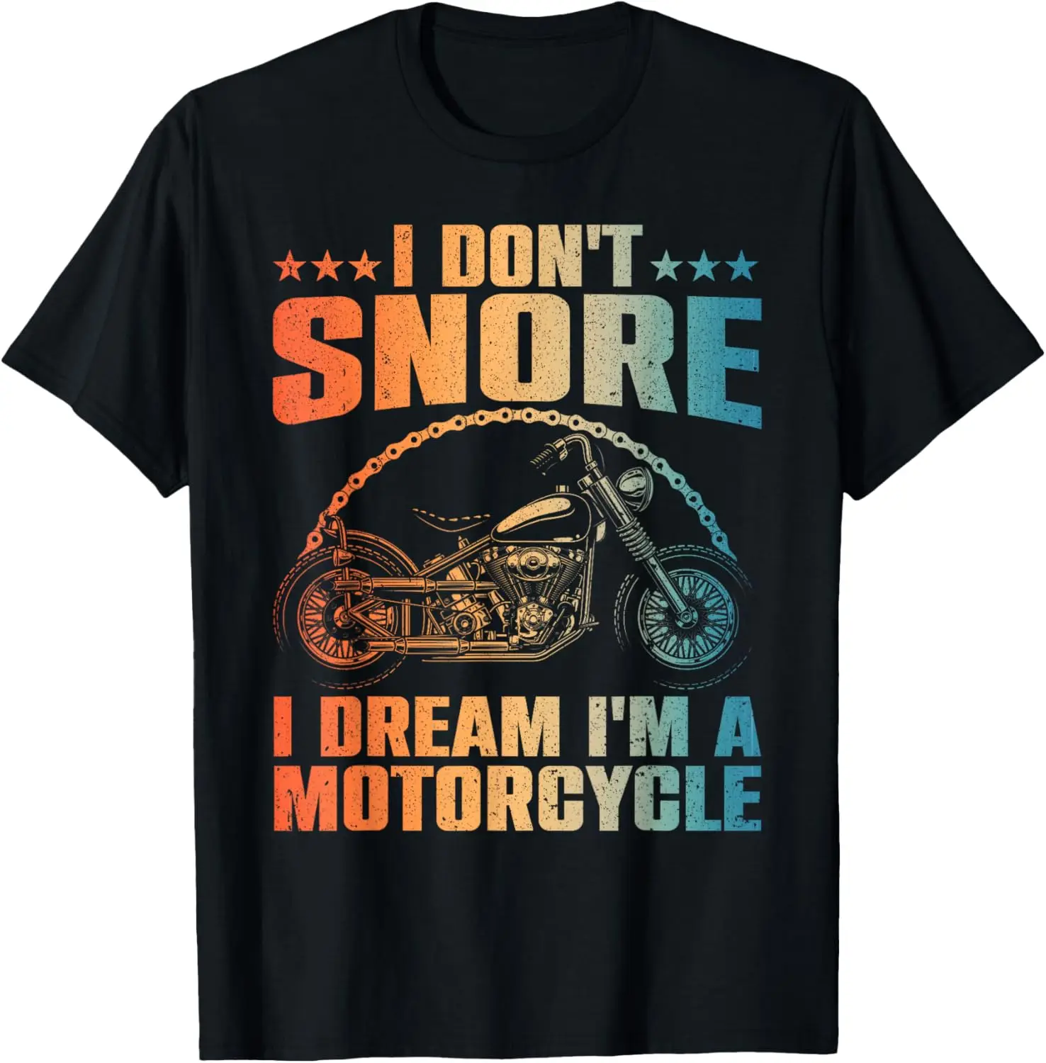 

Funny Motorcycle For Men Women Dad Biker Rider Bike Lovers T-Shirt