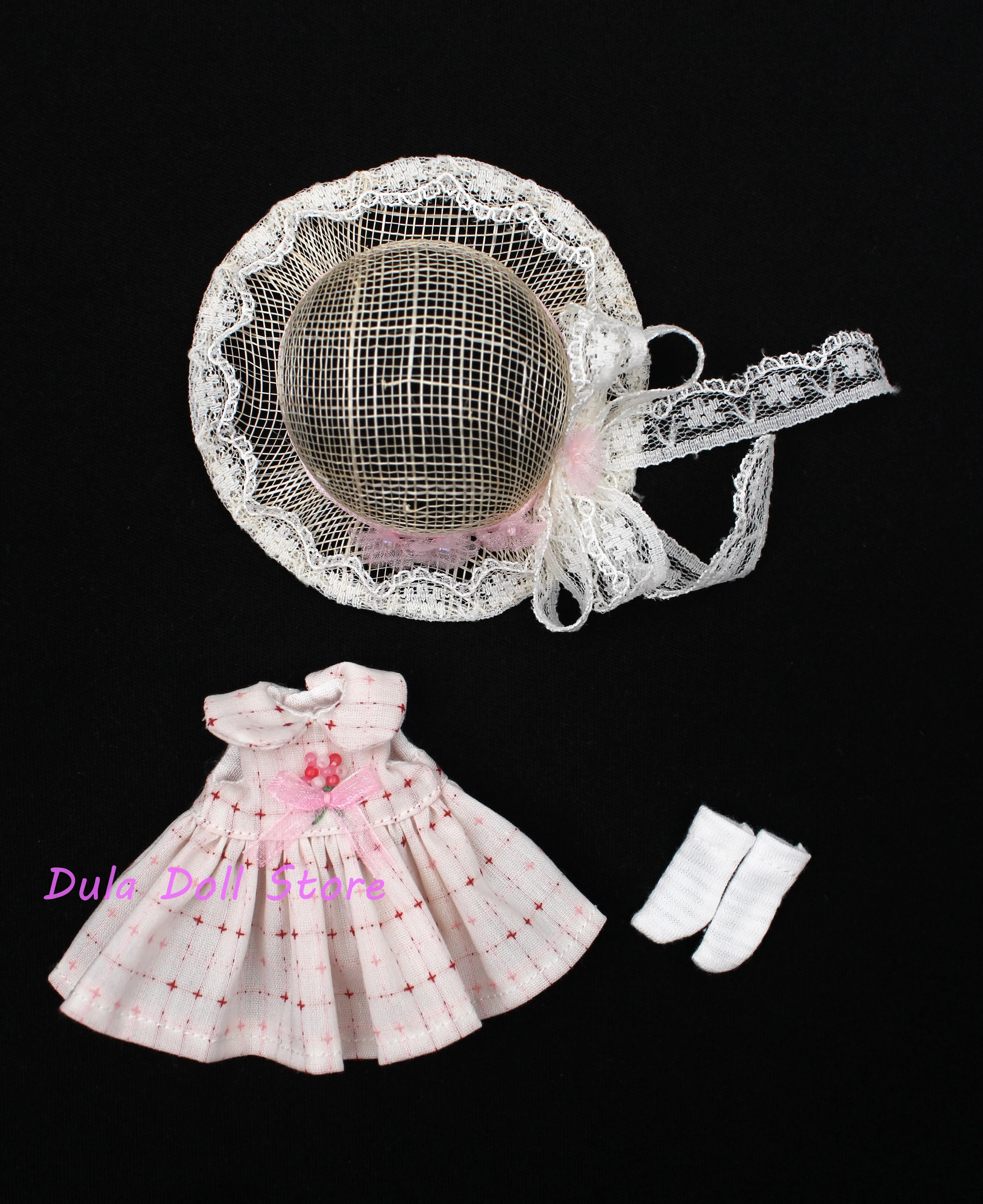 

Одежда для кукол Dula: платье, конопляная шляпа, юбка, аксессуары для кукол Ob11 GSC (2026)