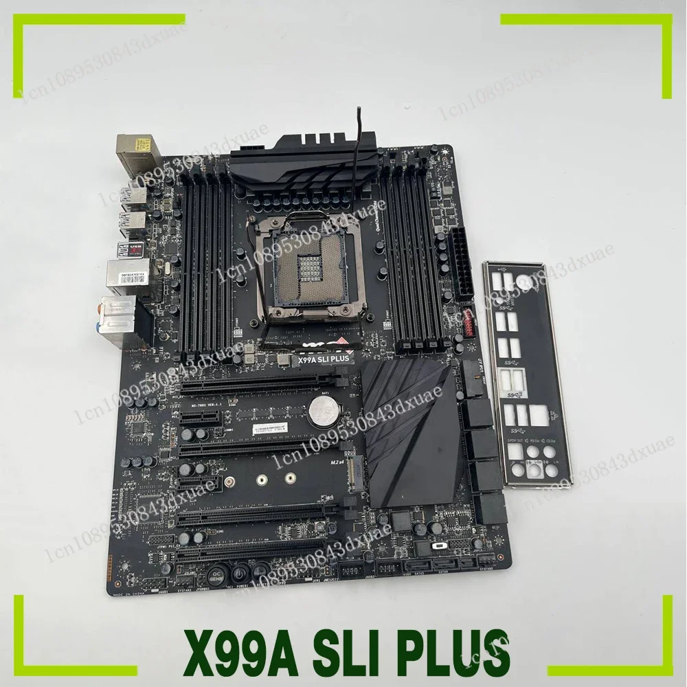 Desktop Motherboard X99A SLI PLUS LGA2011-3 DDR4 128G SATA3 * 10 M.2 USB3.0/3.1 ATX X99