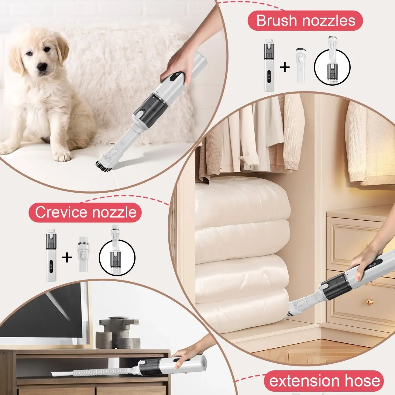 

Хороший 25 лет новый беспроводной автомобильный пылесос P22 высокой мощности бесшумный портативный пылесос ручной 16000 Па большой всасывающий