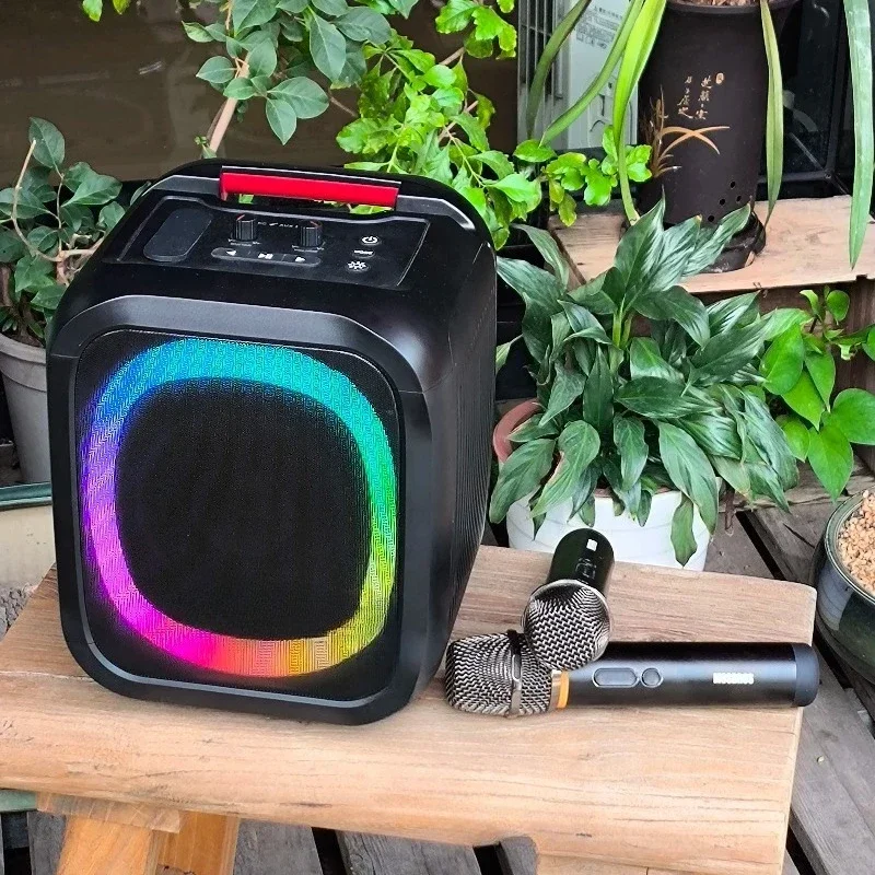 7K multimedia speaker with 133mm diameter V5.3 BT and 12000mAh battery outdoor speaker