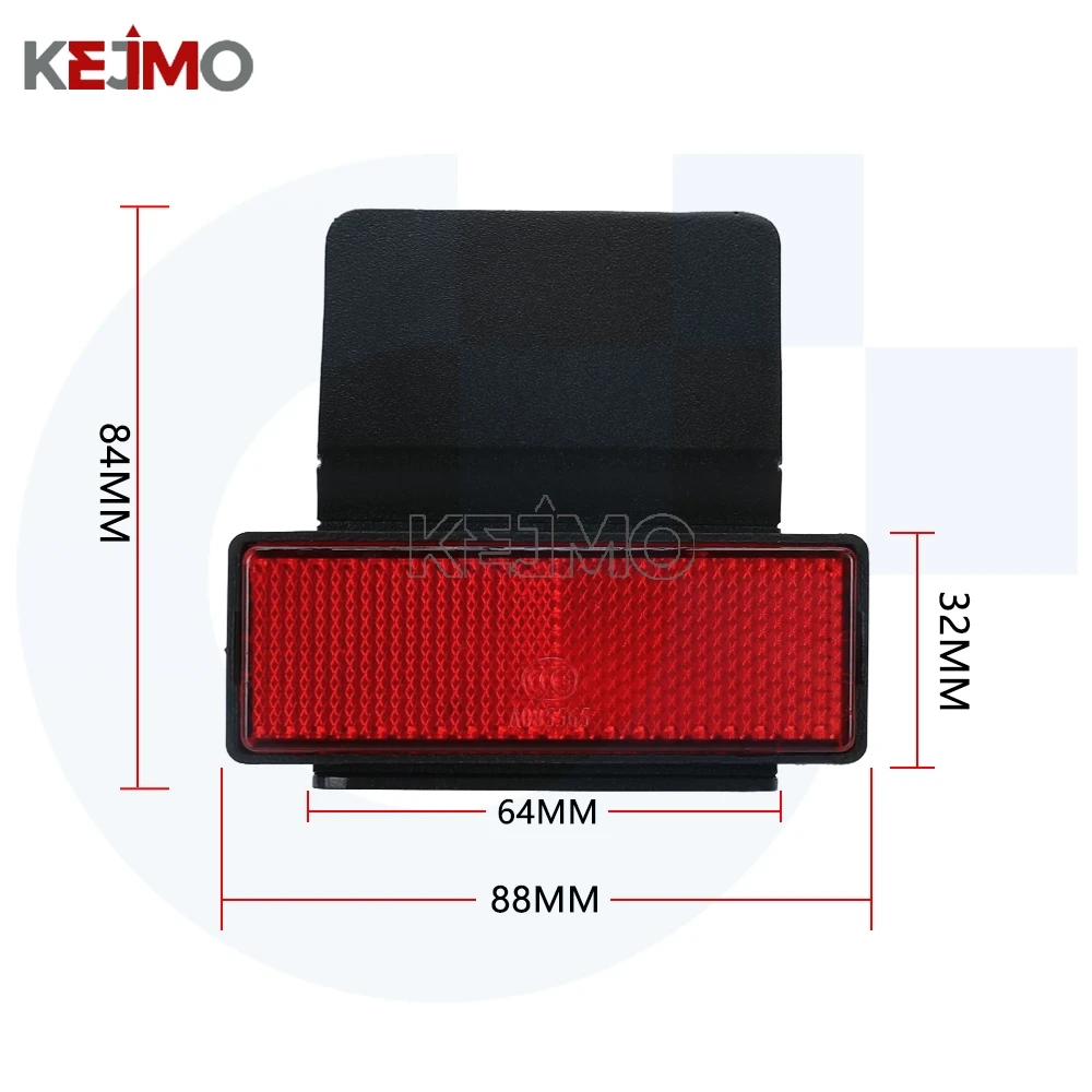 2024 2025 2026 ل تشويش إذاعي 400 X Speed 400 دراجة نارية الملحقات الخلفية لوحة الأرقام عاكس حامل الترخيص تمديد عاكس #3