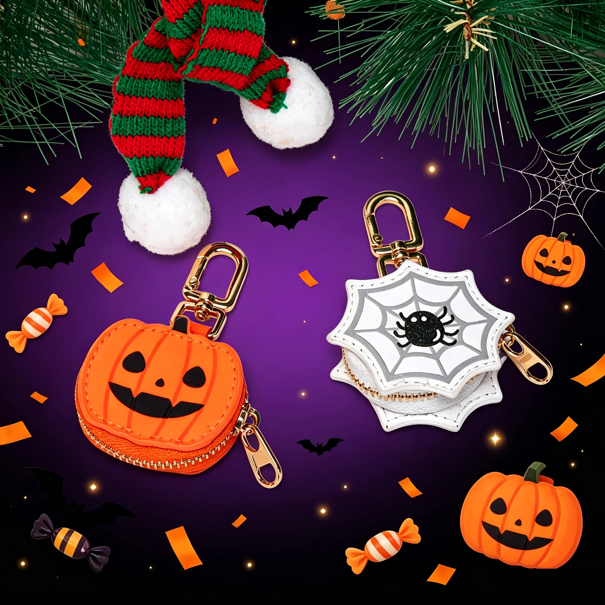 mini-bolsa-com-ziper-para-moedas-e-chaveiro-com-tema-de-ferias-para-fones-de-ouvido-e-pequenos-acessorios-presente-decorativo-para-festas-de-natal-e-halloween