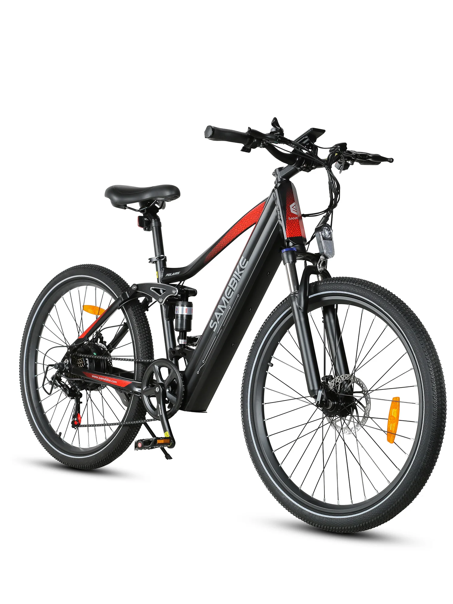 AliExpress NONE Samebike XD26-II Electric Mountain Bike 48V14Ah Double Suspension 750W Rear Motor Ebike Hydraulic Brake 26 Inch Electric Bicycle
