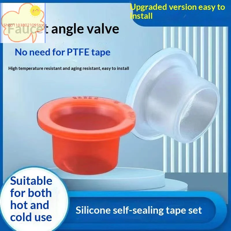 【HT】50Pcs Faucet Leak-proof Sealing Gasket Heavy Duty Hose Sealing Leak-Proof Silicone Plug O Ring For Plumbing Prevent Leakage