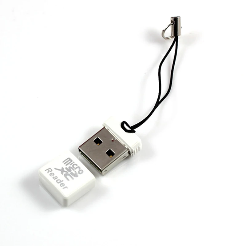 1pcs Mini Card Reader Super Speed USB 2.0 Mini SD/SDXC TF Card Reader Adapter High Quality Card Reader For Computer