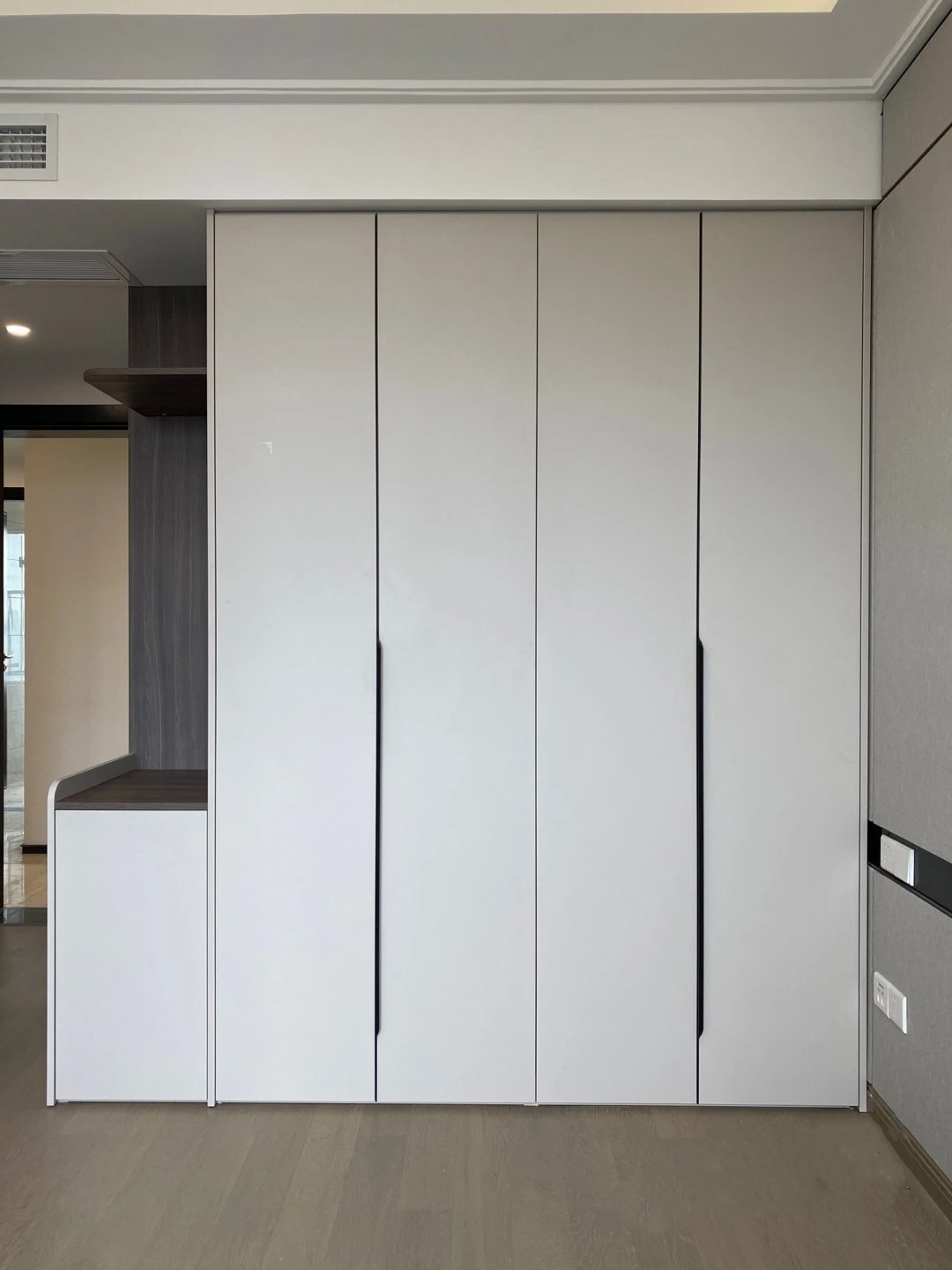 خزانة خشبية مخصصة على الطراز الصيني الحديث لغرفة النوم المنزلية #6