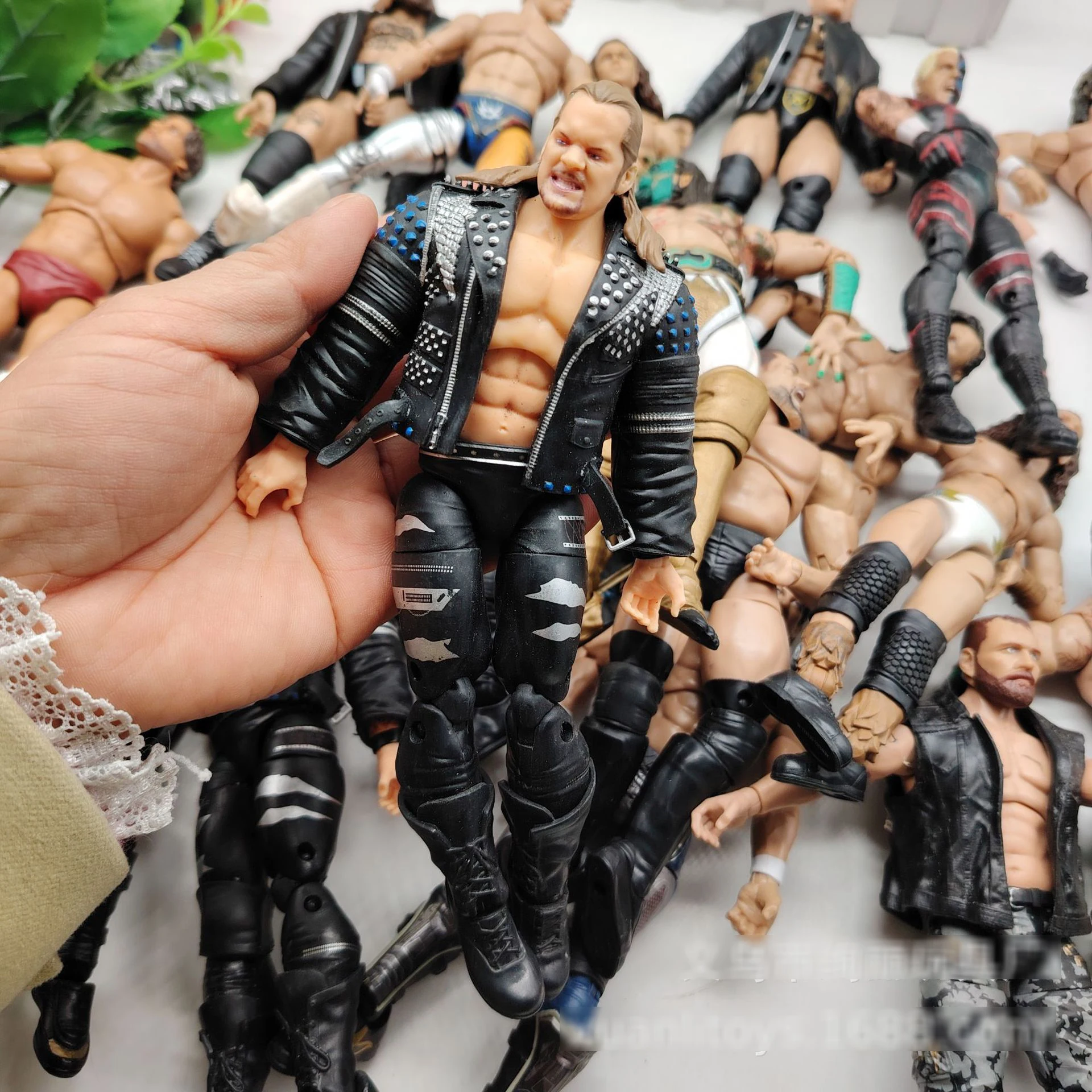 لعبة كلاسيكية أصلية للمصارعة المهنية المصارع المصارع عمل الشكل أنماط مختلفة صوتها المنقولة عمل الشكل الملاكم #1