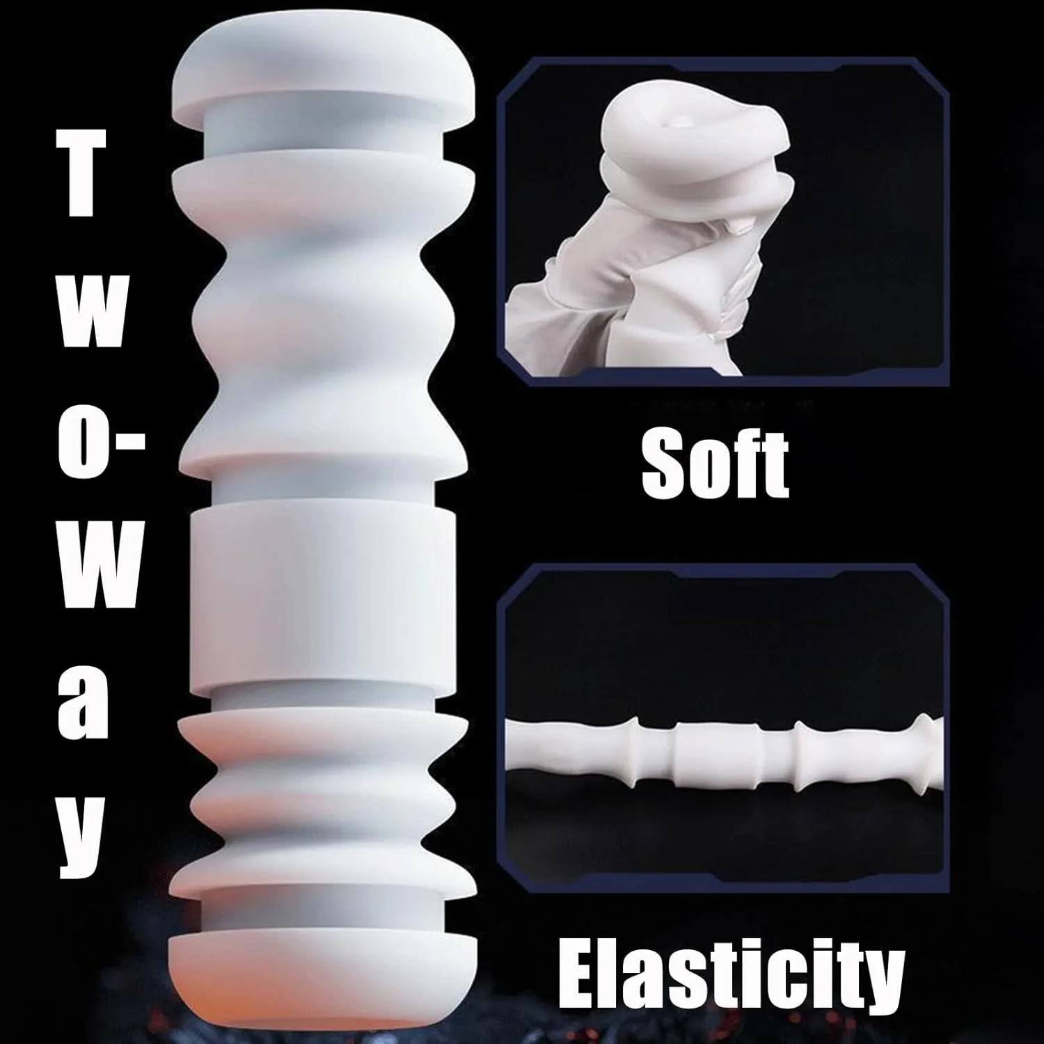 SVAKOM Electric Aircraft Cup Dual Channel Telescopic Masturbation Machine Speed Heating Multi Frequency Variable Adult Sex toy