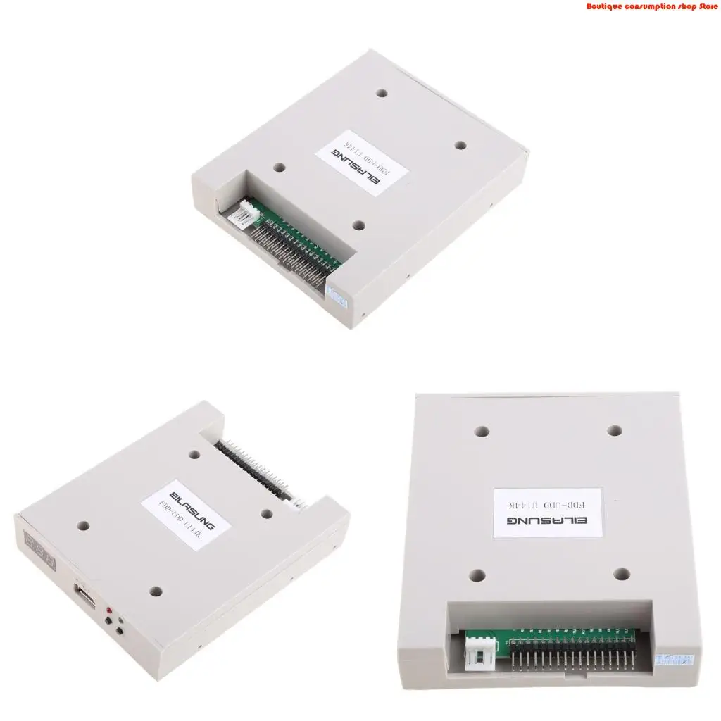 L9NA USB External Floppy Disk Reader Drive 1.44 FDD Diskette Drive for PC Laptop
