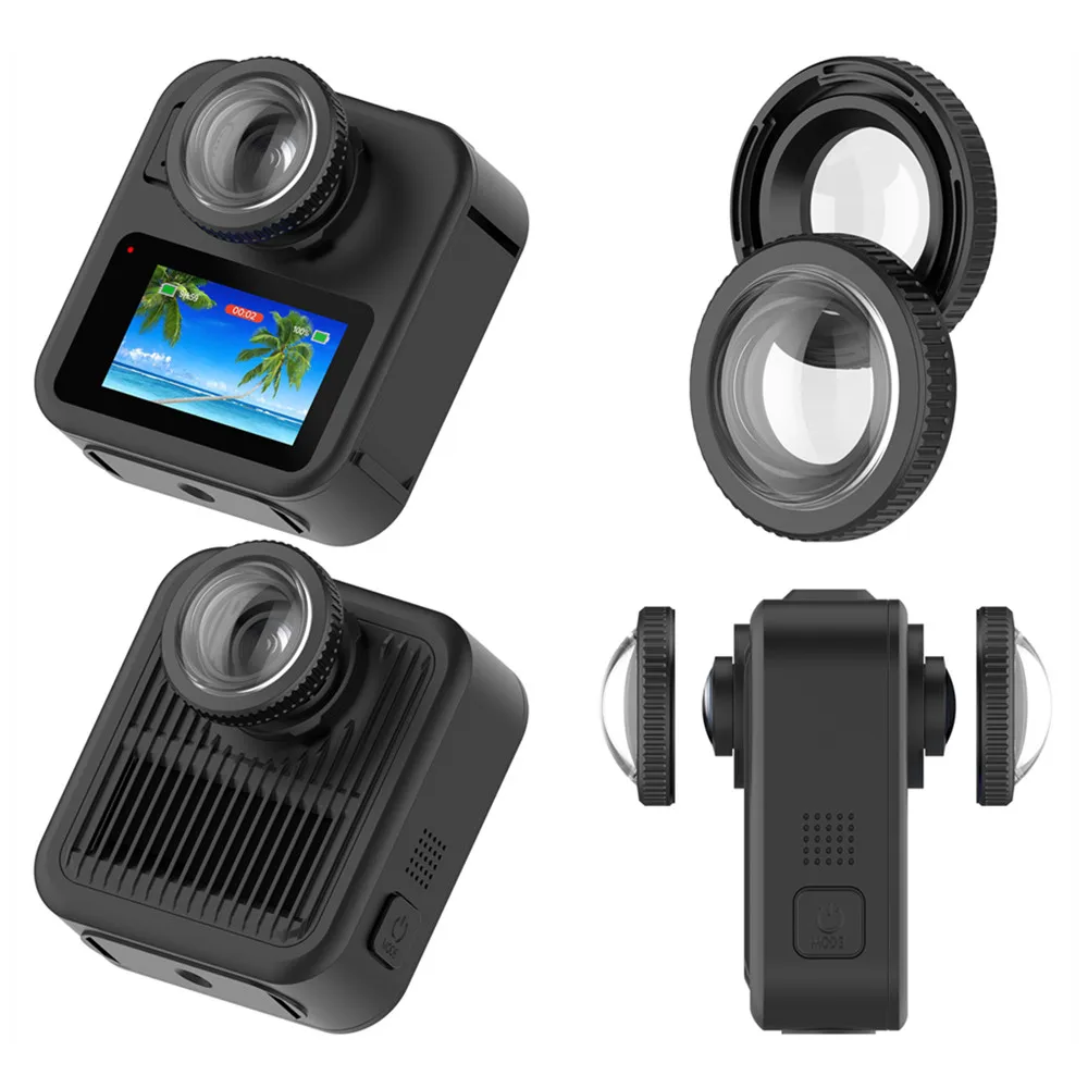 

Крышка объектива для GoPro MAX2, защитная крышка для объектива, защита от царапин, высокая светопропускная способность, аксессуары для фотосъемки