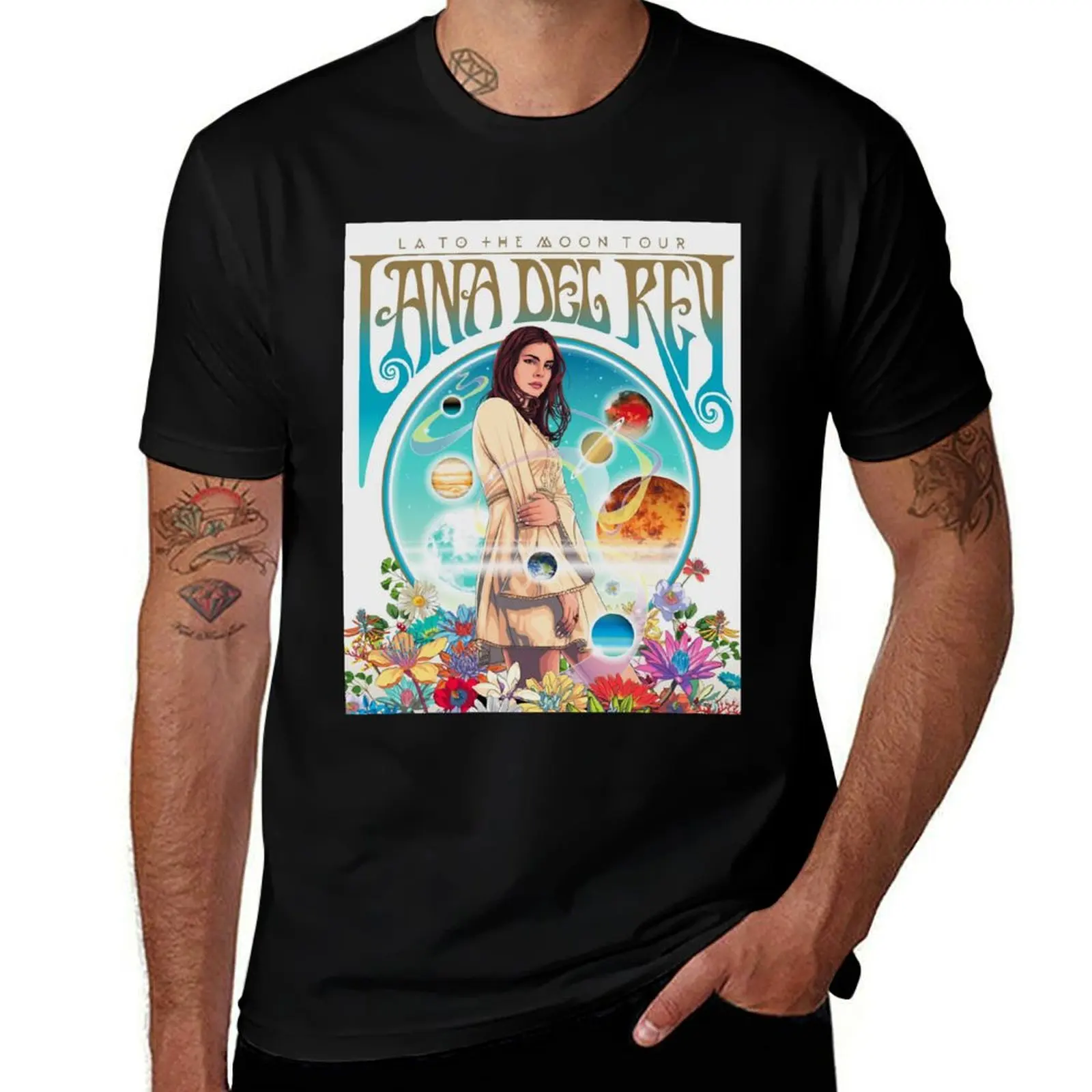 

La-To The Moon Ray Tour Gift Men Women T-Shirt oversized graphic t shirt vintage oversized graphic tee t shirts for men pack