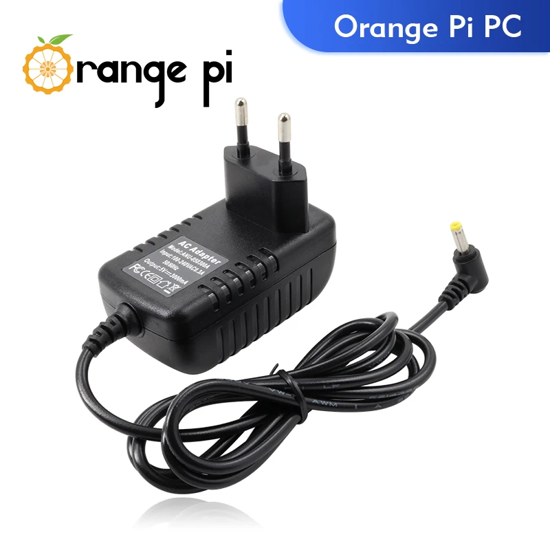 Orange Pi PC + حافظة + مصدر طاقة كمبيوتر لوحة واحدة 1 جيجابايت رام Allwinner H3 لوحة تطوير تجريبية تشغيل نظام التشغيل Android Ubuntu Debian OS
