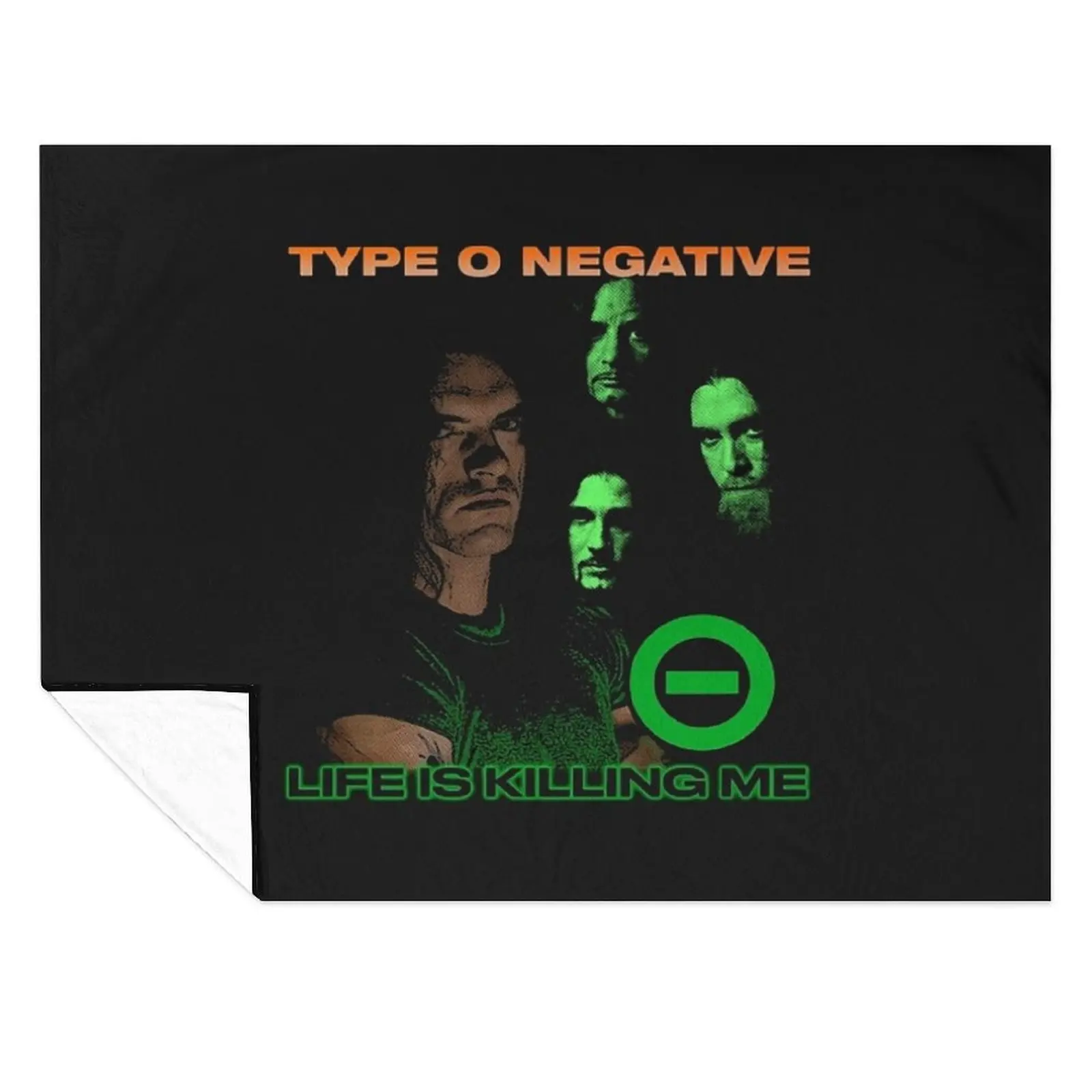 

Type o negative Throw Blanket Soft Plaid Multi-Purpose decorative Fashion Sofas Blankets
