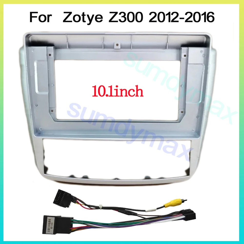 10.1 Inch Car Radio Fascia Frame 2DIN Install Panel Dashboard For Zotye Z300 2012-2016 car radio panel