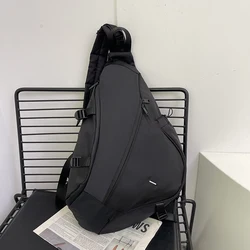 Sling Bags for Men Large Capacity Man Chest Bag Casual Travel Unisex Crossbody Bag Nylon Storage Shoulder Bag Student Backpacks