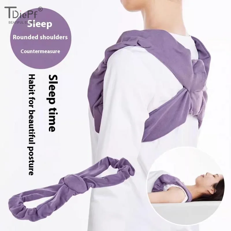 

1pcs Adjustable Back Shoulder Posture Corrector Belt Clavicle Spine Support Reshape Your Body Sleep Posture Correction Belt