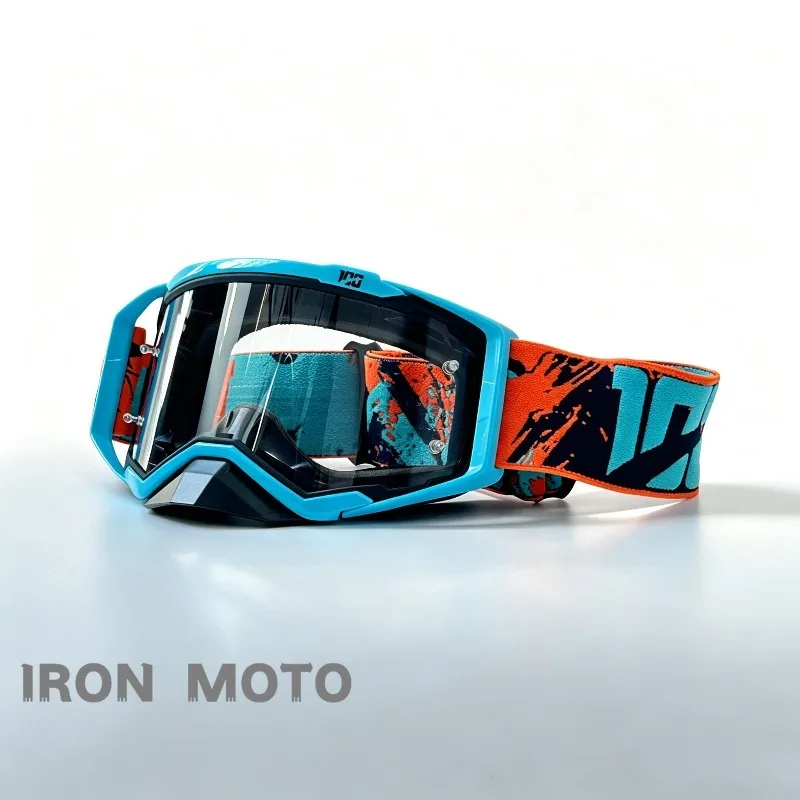 Motocross-Brille, Motorradbrille mit doppelseitigen Antibeschlaggläsern, verhindert Beschlagen während Winterfahrten, MX Dirt Bike Brille – Detail 3