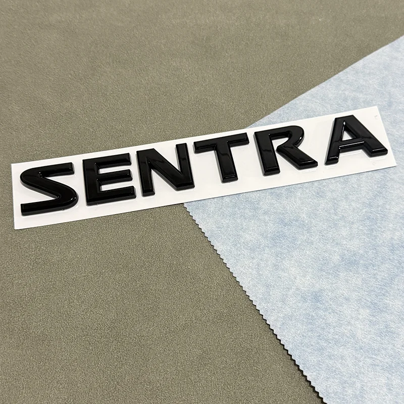 لسيارة SENTRA شعار الرسالة الخلفية الذيل الجذع الشارات شارة ملصق مائي التصميم اكسسوارات السيارات