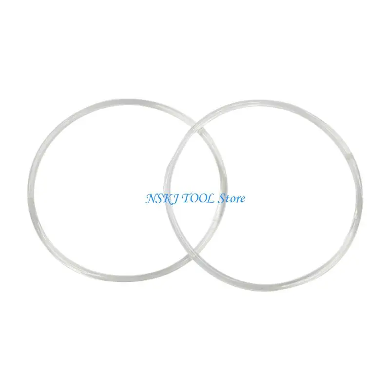 L8RC 2Pieces Quality Rubber Sanding Machine Transmission Belts Replacements For Orbital Sander Repair And Maintenance