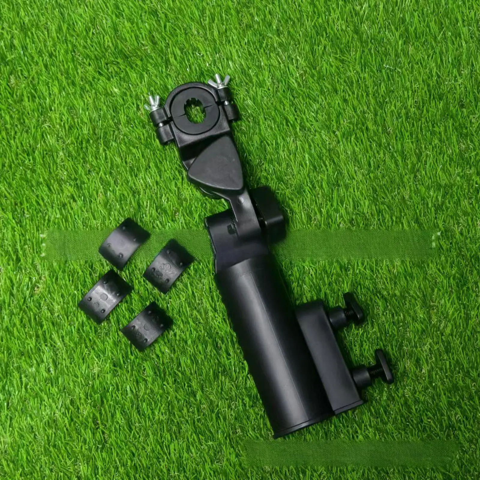 

Golf Push Cart Umbrella Holder,Attachment Heavy Duty Umbrella Stand for Bike Wheelchairs