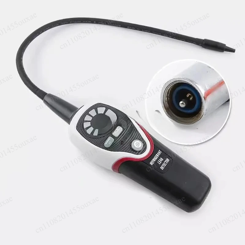 Portable Halogen Gas Leak Tester RLD-382P Freon Refrigerant Detector AC Refrigeration Pipeline Checking Tool